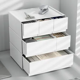 Storage Boxes 1PC Stackable Desktop Box Cosmetics Drawer Jewellery Containers Organising Bathroom Organisers