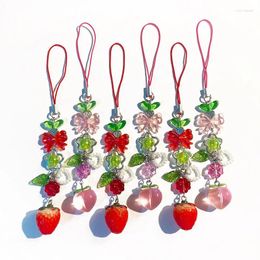 Keychains Handmade Fruit Charms Phone Charm Valentine Cute