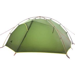 Tents and Shelters 3F UL Gear 15D Nylon Fabic Double Layer 3/4 Season Camping Tent Waterproof 2-Person Hiking Ultra LightQ240511