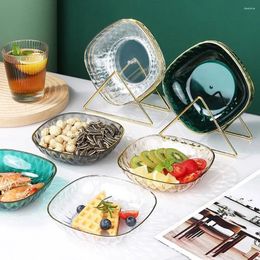 Plates Elegant Biscuit Set Plate Fashionable Fruit Modern Living Room Plastic Tray Home Decoration