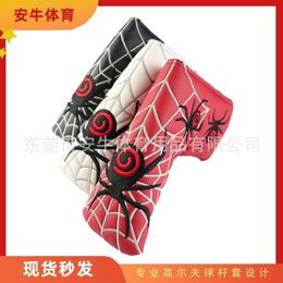 Golf Straight Stick Putter Cap Spider Protection Head Cover