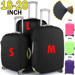 Luggage Cover Suitcase Protector Elastic Travel Fabric for 1828 Inch Rolling Case Dustproof Accessories 240429