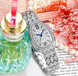 LUSHIKA Brand Light Luxury Diamond Watch Bracelet For Woman Fashion Simple Life Waterproof Quartz Ladies Watches Designer Female W8596143
