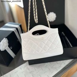 Luxury Handbag Designer Shoulder Bag Crossbody Purse and Light High Quality Single Style Fashion Versatile Grid ChainKHRS