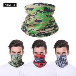 Fashion Face Masks Neck Gaiter Men women head and neck sunshade bandages silk scarves headscarves dustproof outdoor fishing bicycles motorcycles Q2405101