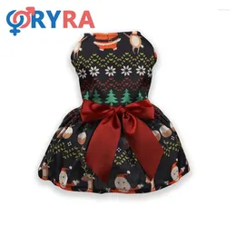 Dog Apparel Tank Top Skirt Fine Workmanship Realistic Image Durable Convenient Pet Supplies Printed Clothes Comfortable And Soft Dress Cozy