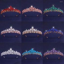 Headpieces Fashion Crystal Bridal Crown Wedding Bridesmaid Tiaras Party Hair Jewellery Prom Headpiece Gift