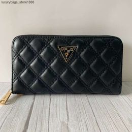 75% Discount on Factory High Quality Guesse Home New 2024 Simple Sewn Handheld Bag Wallet Long Large CapacityDG4S