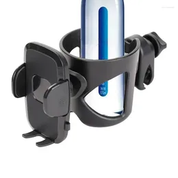 Stroller Parts Walker Storage Cup Holder Phone Bottle 2-in-1 Universal For