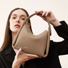 Famous HBP 2024 Layer Shoulder bag Cowhide New Small High End Feeling bags Single womens Crossbody handbags Designer