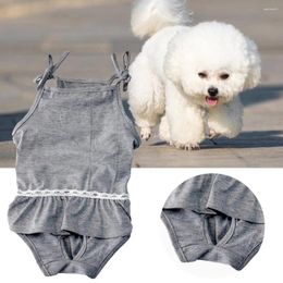 Dog Apparel Soft Pet Short Pants Tieback Reusable Anti-wrinkling Physiological Diaper