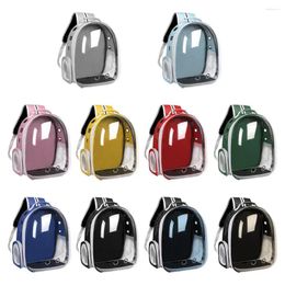 Cat Carriers Waterproof Pet Carrier Backpack Small Medium Cats Dogs Transparent Window Transport Handbag For Sightseeing Hiking