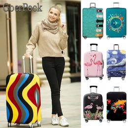 Upgraded Thicker Travel Suitcase Protective Cover Luggage Case Accessories Elastic Dust Fit 18 to 32 Inches 240429