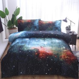 Bedding Sets 40 Models Home Textiles Europe And The United States 3D Starry Three-piece Quilt Cover