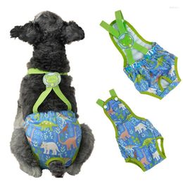 Dog Apparel Cartoon Female Shorts Puppy Physiological Pants Diaper Pet Underwear Briefs For Small Medium Girl Dogs