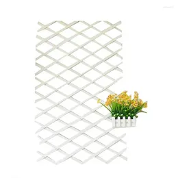 Decorative Flowers Extendable Instant Fence Artificial Green Leaf Panels Faux Privacy Screen For Home Outdoor Garden Balcony Decoration
