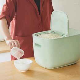 Storage Bottles Kitchen Container Bucket Insect-Proof Moisture-Proof Rice Box Grain Sealed Jar Home Pet Dog Food Store