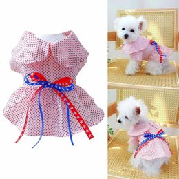 Dog Apparel Cats Outfits For Only Pet Costume Pattern Clothes Dress Girl Dogs Drop