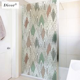 Window Stickers DICOR Genuine BLT2856 Privacy Film Bathroom Sticker Frosted Opaque Stained Glass Fashion Design Modern Style 2024
