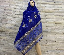 African Women Cotton Scarves Muslim Fashion Set Headscarf Net Turban Shawl Soft Indian Female Hijab Wrap Winter BF180 Q08284521865