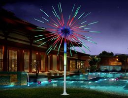 Dream Color Changing LED Fireworks Light Waterproof Christmas Tree Light Fairy Lamp For Patio Yard Party Christmas Wedding Decor9875233