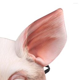 Party Supplies Halloween 3D Pig Animal Half Face Mask Masquerade Cosplay Costume