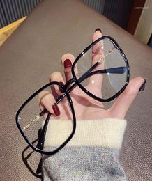 Sunglasses Woman Square Clear Glasses Frames Retro Metal Eyeglasses Frame For Women Spectacles5427447