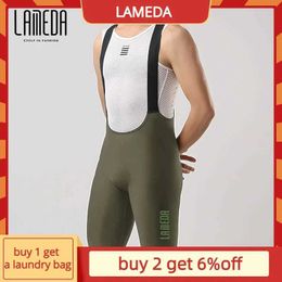 Fans Tops Tees LAMEDA Mens Bike Shorts Breathable Mountain Mtb Clothing 3D Trouser Pads Tight Road Cycling Q240511