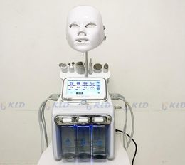 7IN 1 dermabrasion machine hydra cleaning wrinkle removal diamond microdermabrasion water peeling device 7 colour PDT light7058079