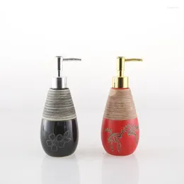 Liquid Soap Dispenser European Style Ceramics Lotion Bottles Dispense Hand Bottle Home Bathroom Accessories Travel Goods
