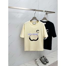 24SS Mens Plus Tees Polos t-shirts Round neck embroidered and printed polar style summer wear with street pure cotton 5529