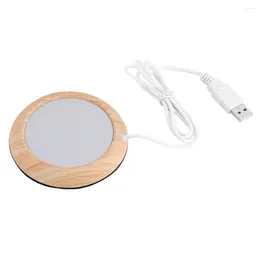 Table Mats USB Cup Warmer Coffee Mug Pad Home Office Mat Milk Tea Drink Placemat Heater