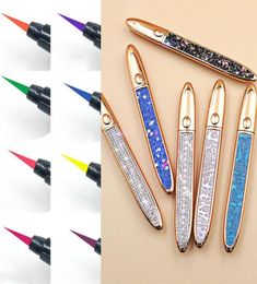 Selfadhesive Eyeliner Pen Glue Magnetic for False Eyelashes Waterproof No Blooming Eye Liner Pencil 11 different colors1714981