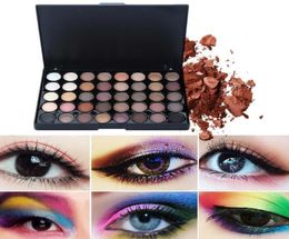 Eye Shadow 40 Colors Makeup Matte Glitter EyeShadow Luminous Waterproof Long Lasting Women Smoky Palette8985163