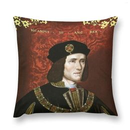 Pillow Portrait Of King Richard III Throw Cover Set Christmas Pillows Decorative Sofa S
