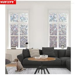 Window Stickers 80cmx100cm Static Frosted Glass Film Office Living Room Bedroom Kitchen Anti-sun Translucent Sliding Door Sticker