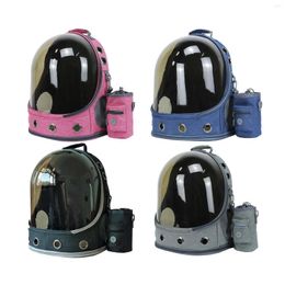 Cat Carriers Clear Pet Travel Bag Carrier Rucksack Expandable Backpack Breathable