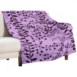 Blankets Bella Swan Lavender Freesia Throw Blanket For Sofas Hairy Ands Polar