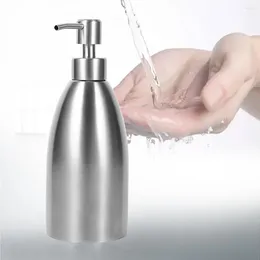 Liquid Soap Dispenser 500ml Stainless Steel Kitchen Faucet Bathroom Diffuser
