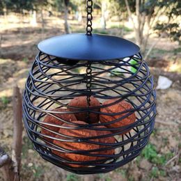 Other Bird Supplies Birds Food Dispenser For Wild Sparrows Garden Grease-Basket Outdoor