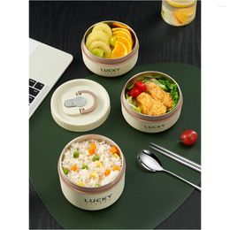 Dinnerware WORTHBUY 18/8 Stainless Steel Portable Lunch Box Set Thermal Container Keep Warm With Insulated Bag