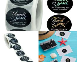 Discolor 500pcs Thank You Supporting My Small Business Seal Labels for Christmas Party Envelope Gift Decor Stickers 52io4815780