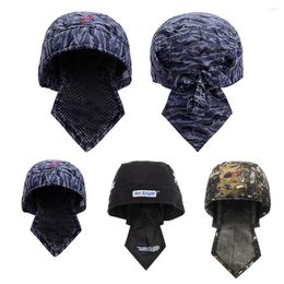 Scarves 1PC Welding Flame Retardant Fire Resistant Head Bandana Type Anti-scalding Hat Labour Insurance Welder Headbands Work Protective