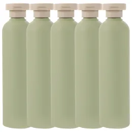 Storage Bottles Empty Hair Water Bottle Refillable Squeeze Shampoo Travel Plastic Flip Cap Cream