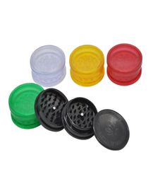 Whole Plastic Herb Grinder 42MM 2 Parts Herbal Grinder Tobacco Dry Herb Spice Crusher Hand Muller7146735