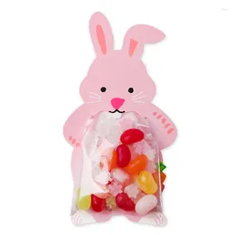 Gift Wrap 10Pc Cartoon Animal Candy Cookies Packaging Bag Kids Jungle Birthday Supplies Baby Shower Wholesale