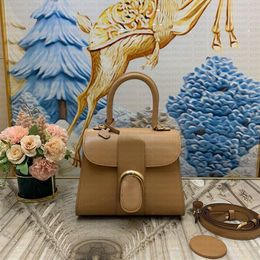 10A top women tote bag DX calf leather luxury crossbody handbag with sheepskin lining, simple and high-end designer