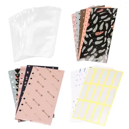 Gift Wrap 36 A6 Binder Budget Cash Envelope System Planning Notepad For Any Occasion Easy To Carry Home Office