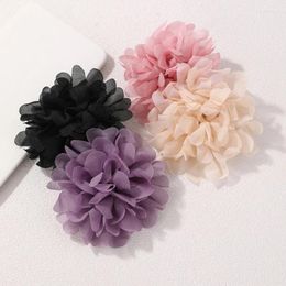Brooches Beautiful Cloth Flower Party Brooch Pin Gifts Fashion Fabric Camellia For Women Clothing Jewellery Accessories