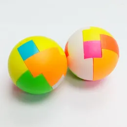 Party Favor 12 Pc 4.2cm BIG Puzzle Balls Puzzleball Ball Novel Toys Magic Toy Intelligence Pinata For Kids